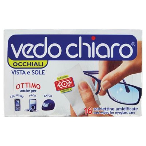 Vedo Chiaro Fresh & Clean Wipes 16 pieces - Farmacia Loreto