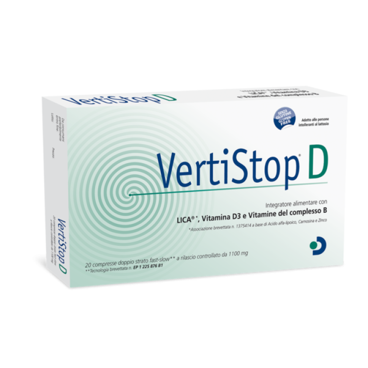 Vertistop® D Difass 20 Tablets