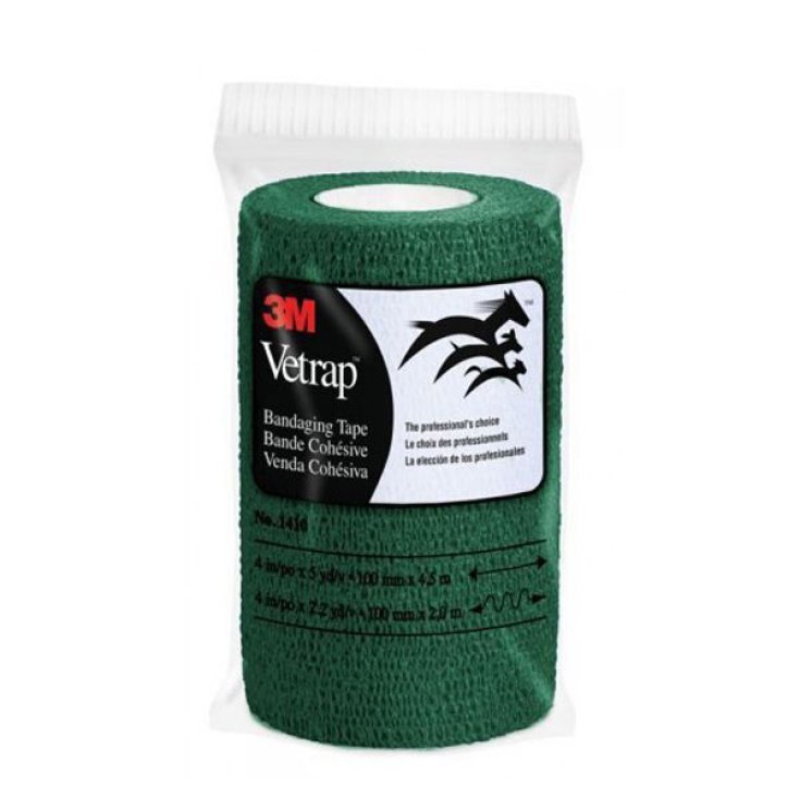 Vetrap® Elastic Band Green Color 3M 5cm