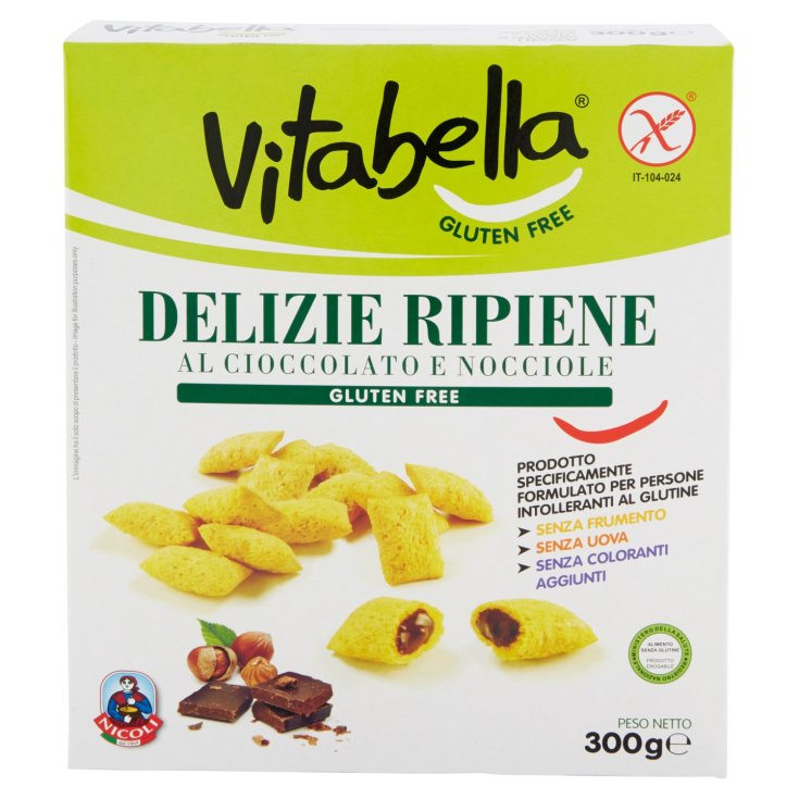 Vitabella Delizie Chocolate And Hazelnuts Molino Nicoli 300g