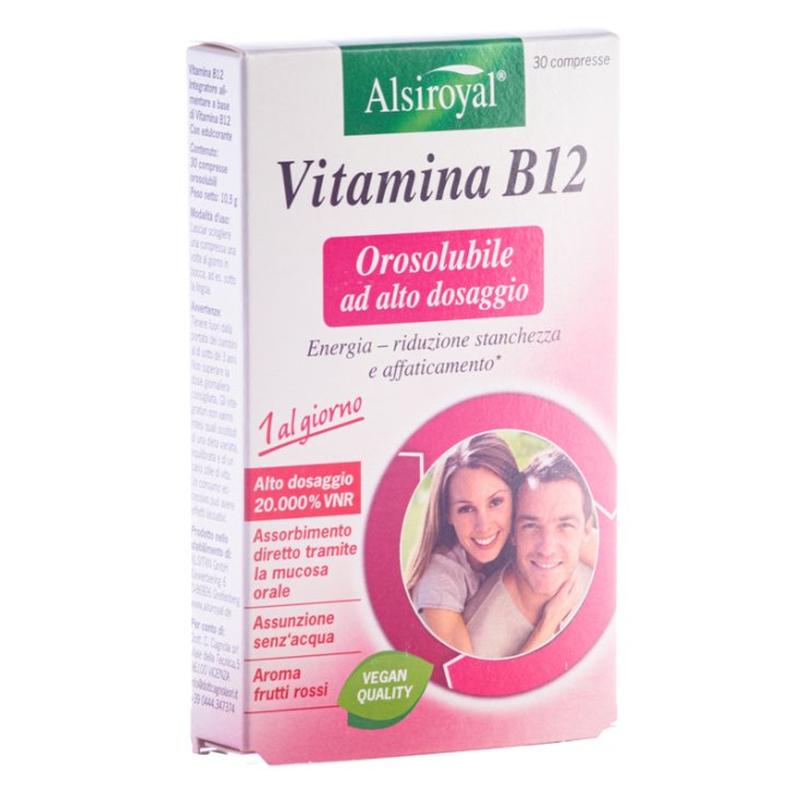 Vitamin B12 Buccal Alsiroyal® 30 Tablets