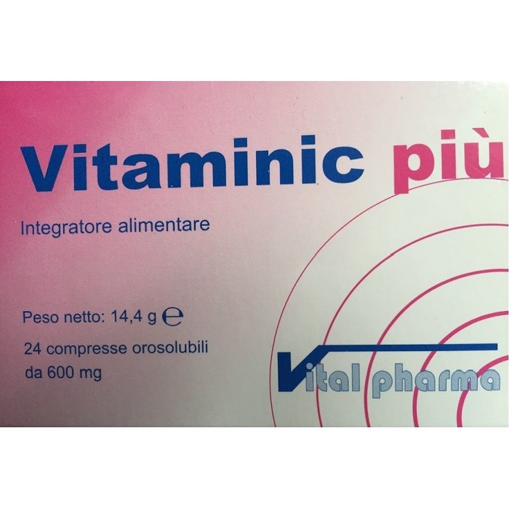 Vitaminic Piu 'Vital Pharma 24 Tablets