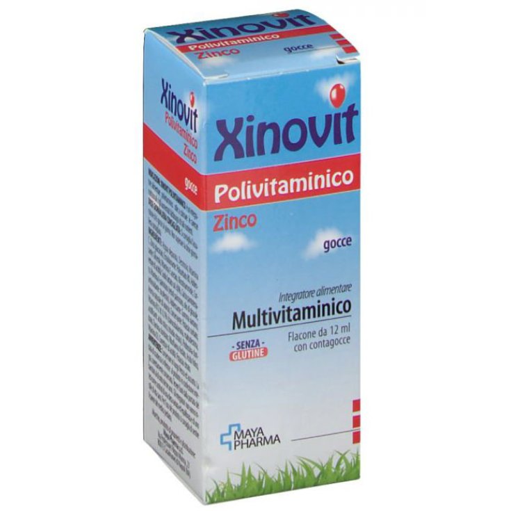 Xinovit Polyvitamin Drops Zinc Maya Pharma 12ml