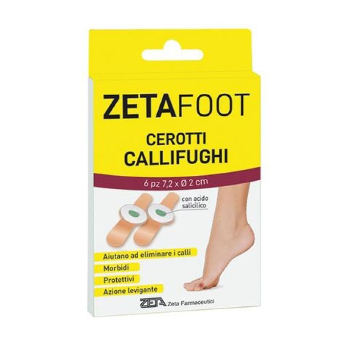 ZETAFOOT Corn Plasters With Central Disc 6 Pieces