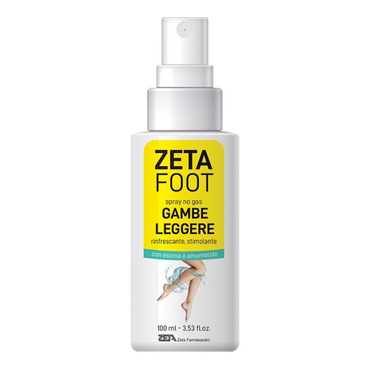 ZETAFOOT spray no gas LEGS READ ZETA Pharmaceuticals 100ml