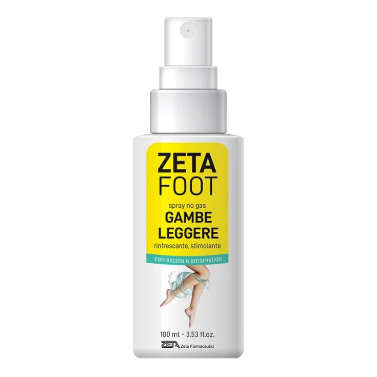ZETAFOOT spray no gas LEGS READ ZETA Pharmaceuticals 100ml