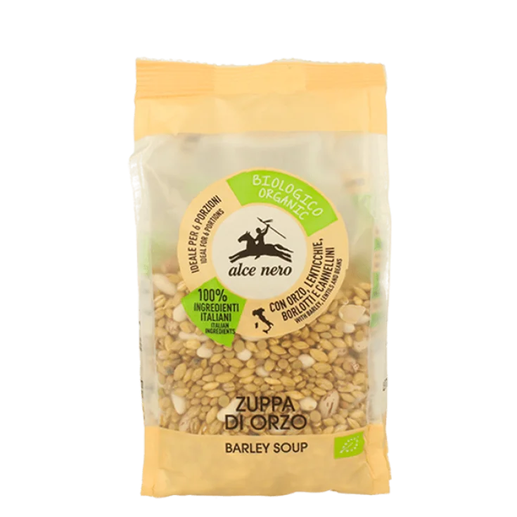 Alce Nero Organic Barley Soup 400g