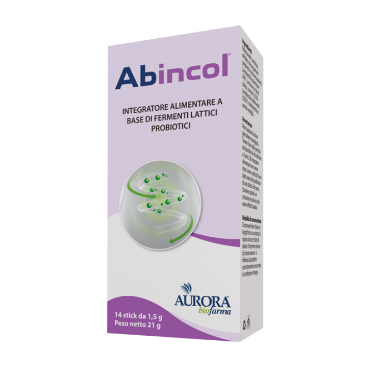 Abincol Aurora Biofarma 14 Orosoluble Sticks