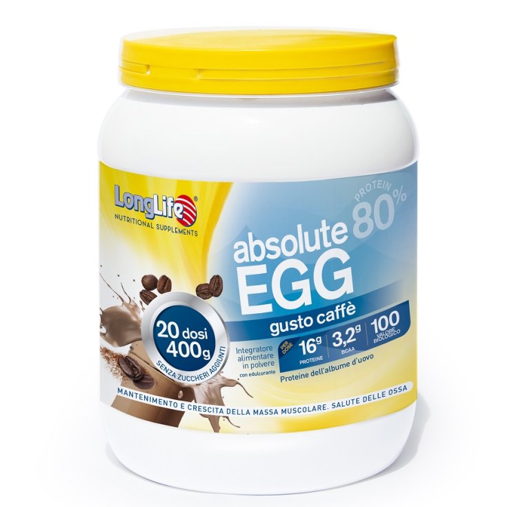 Absolute Egg 80% LongLife Coffee Taste 400g