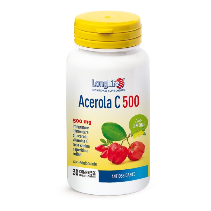 Acerola C 500 Lemon LongLife 30 Tablets
