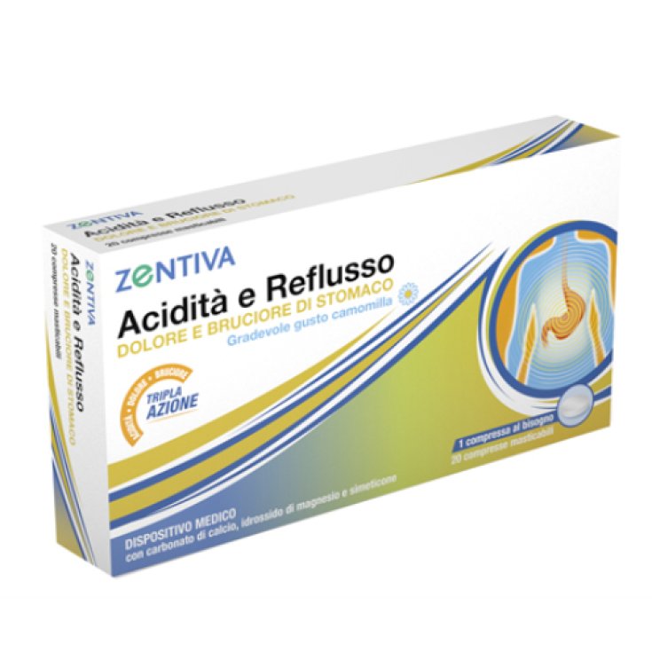 Acidity And Reflux Zentiva 20 Tablets