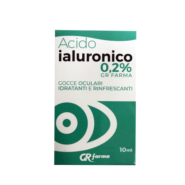 Hyaluronic Acid 0.2% GR Farma Eye Drops 10ml