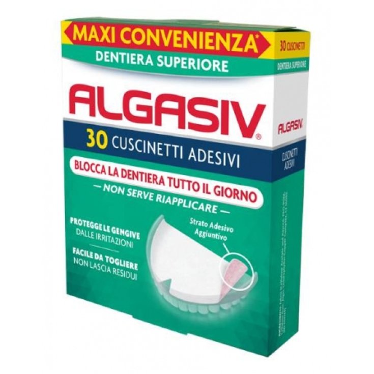 Algasiv 30 Upper Prosthesis Adhesive Adhesive Pads