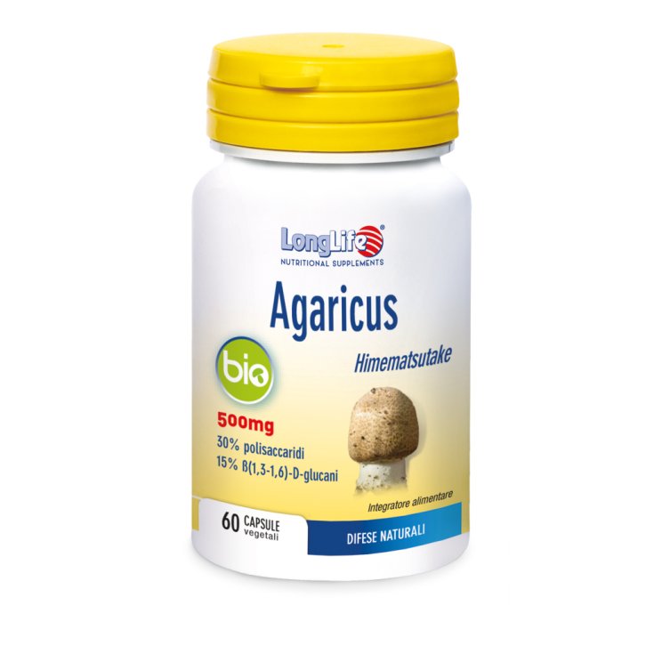 Agaricus Bio 500mg LongLife 60 Capsules