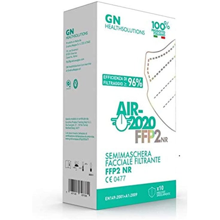 AIR-2020 FFP2 NR GN-Healthsolution 10 Half masks