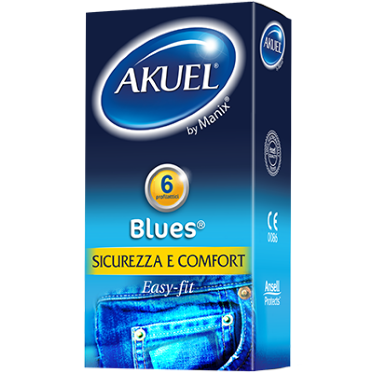 Akuel Blues 6 Condoms