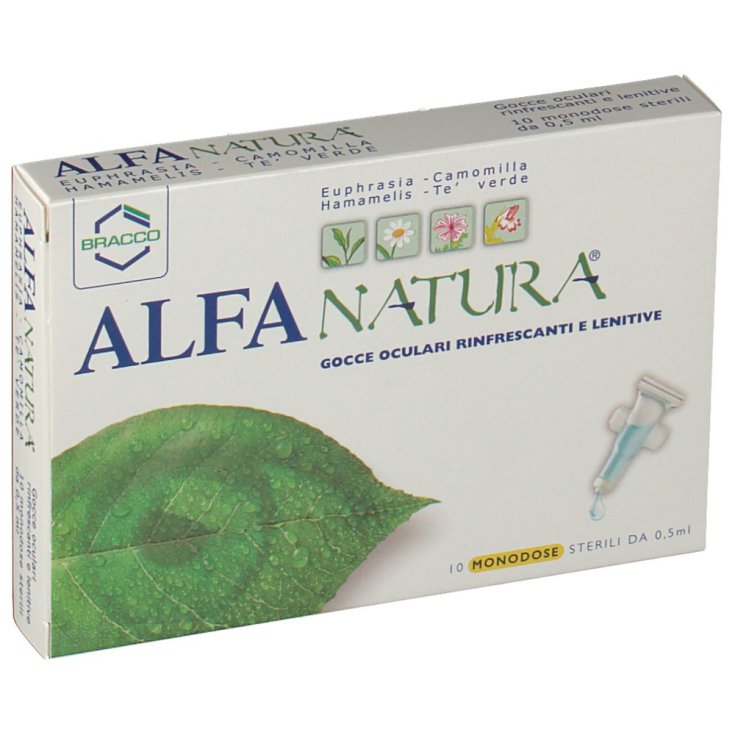 Alfa Natura® Eye Drops Bracco 10 Single-dose 0.5ml