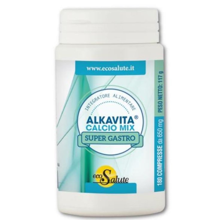 AlkaVita® Calcium Mix Super Gastro EcoSalute 180 Tablets