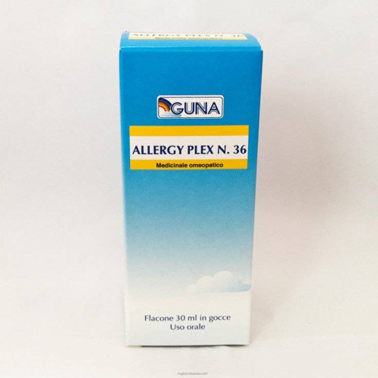 AllergyPlex 36 Draining Guna Drops 30ml