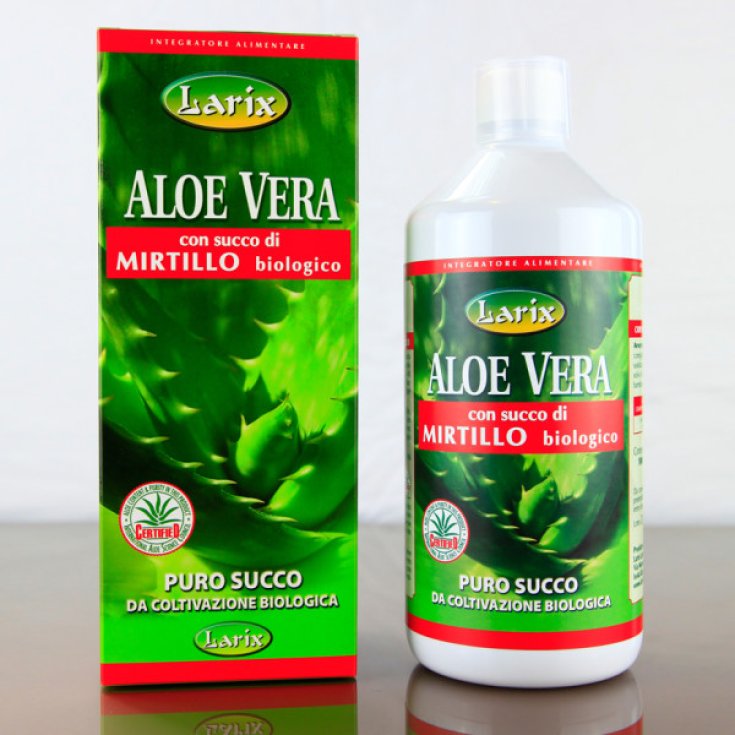 Aloe Vera With Organic Blueberry Juice Larix 1L