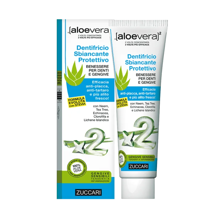 AloeVera2 Zuccari Protective Whitening Toothpaste 100ml