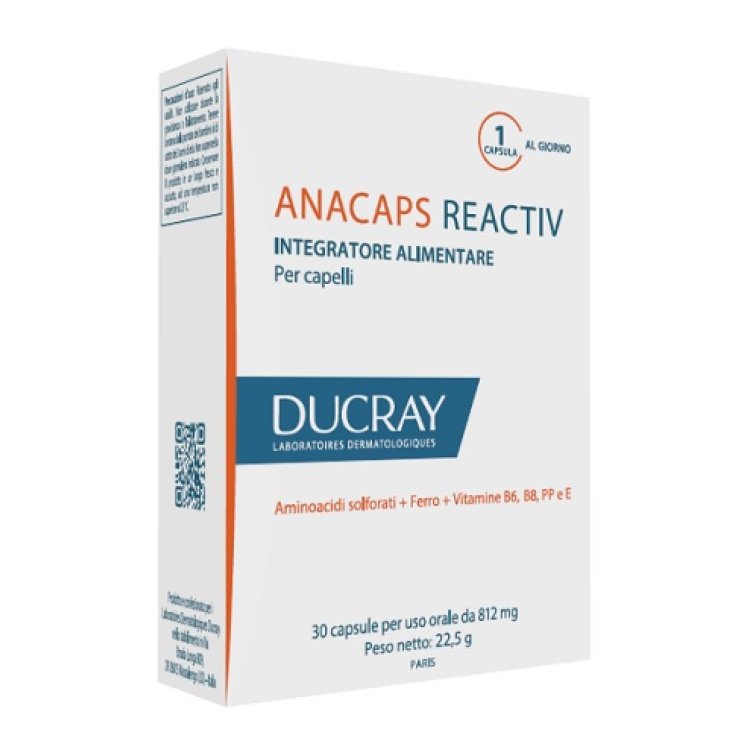Anacaps Reactiv Ducray 30 Capsules