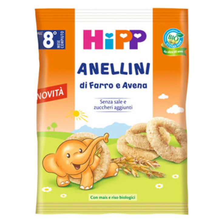 Spelled And Oat Rings HiPP 30g