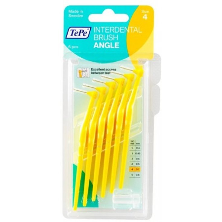Angle Brush Yellow 0,7 Tepe 6 Pieces