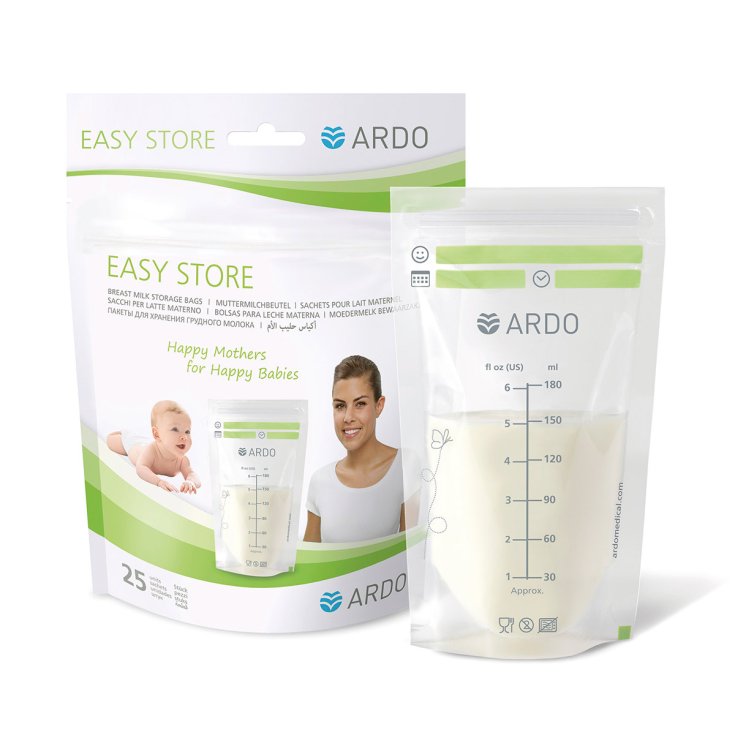 Ardo Easy Store Farmac-Zabban 25 Bags For Breast Milk