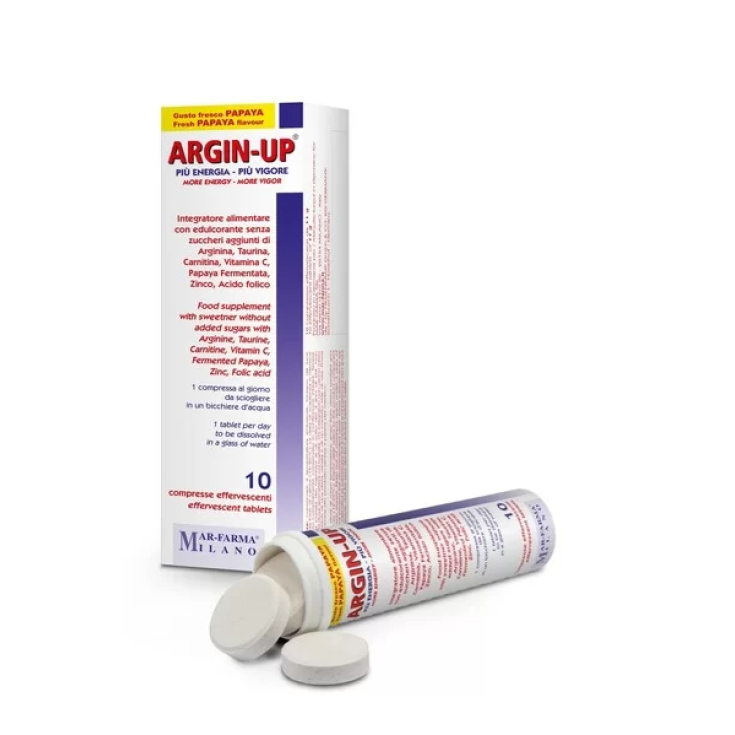 Argin-Up Mar-Farma 10 Effervescent Tablets