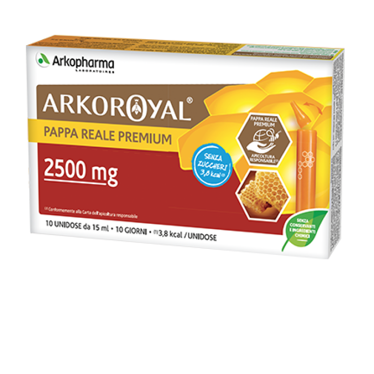 Arkoroyal® Royal Jelly Premium 2500 MG Arkopharma 10 Unidose