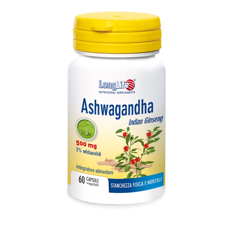 Ashwagandha 500mg LongLife 60 Capsules