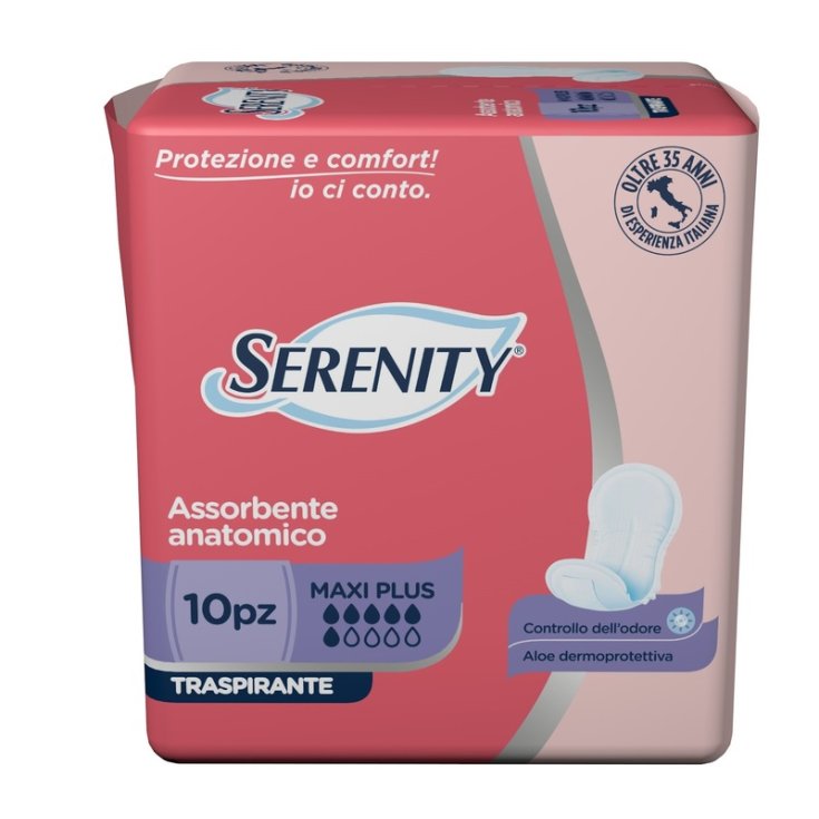Anatomical Absorbent Serenity 10 Pieces