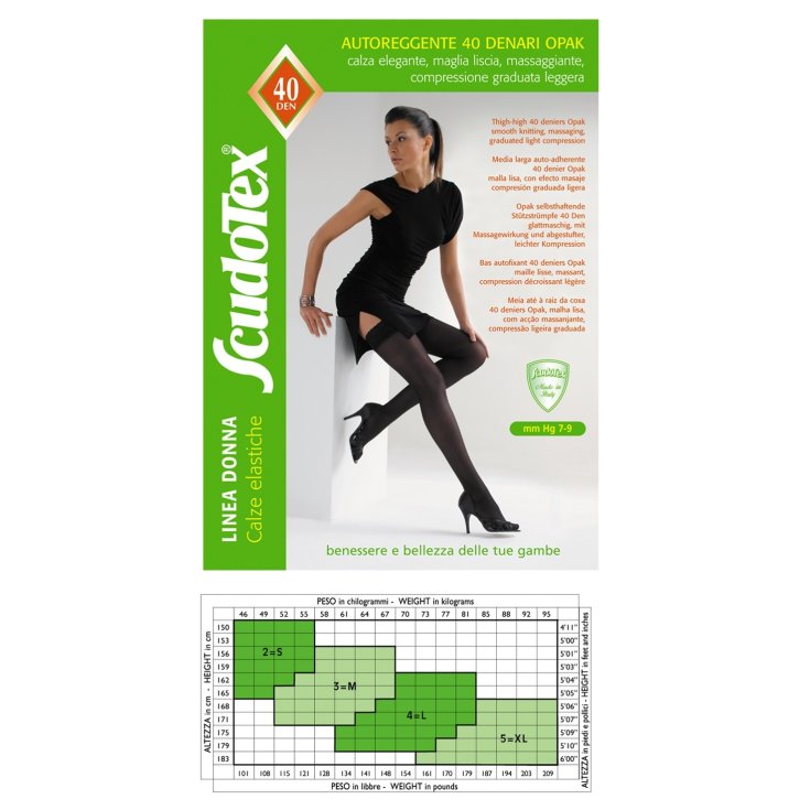 Stay-up 40 ScudoTex Black Size 2