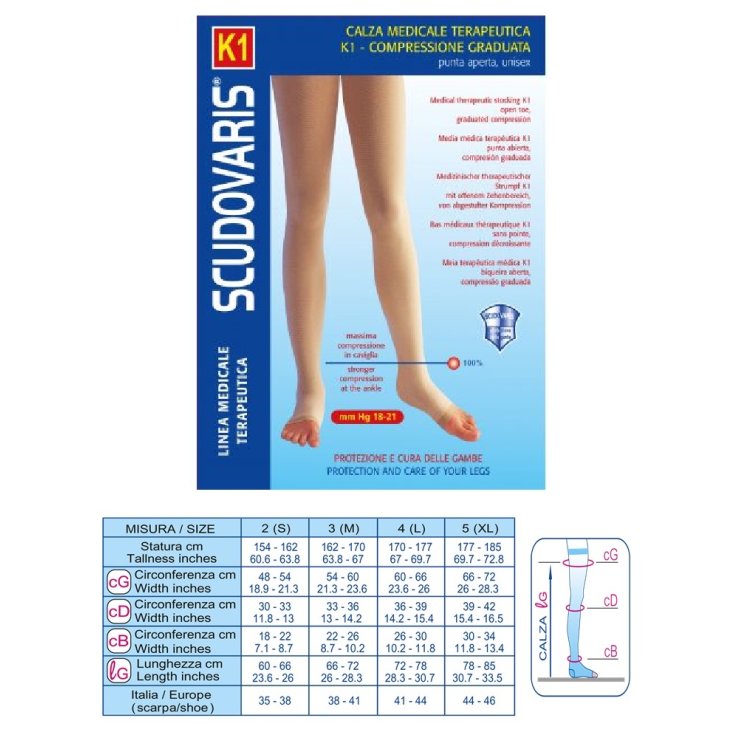 Stay-up K1-240 Phlebological Line Scudovaris Size 2