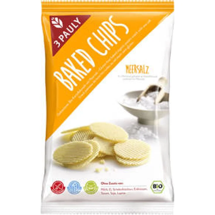 3 Pauly Natural Gluten Free Potato Snacks 85g