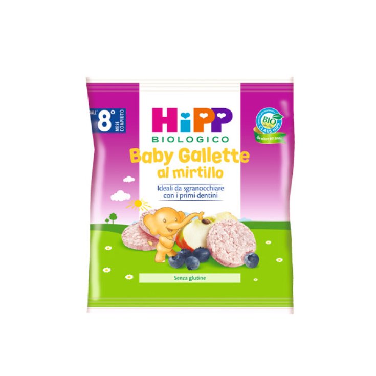 HiPP Organic Blueberry Baby Cakes 30g
