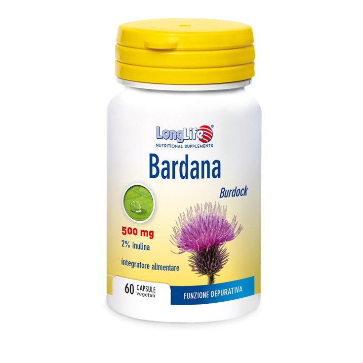 Burdock 500mg LongLife 60 Vegetarian Capsules