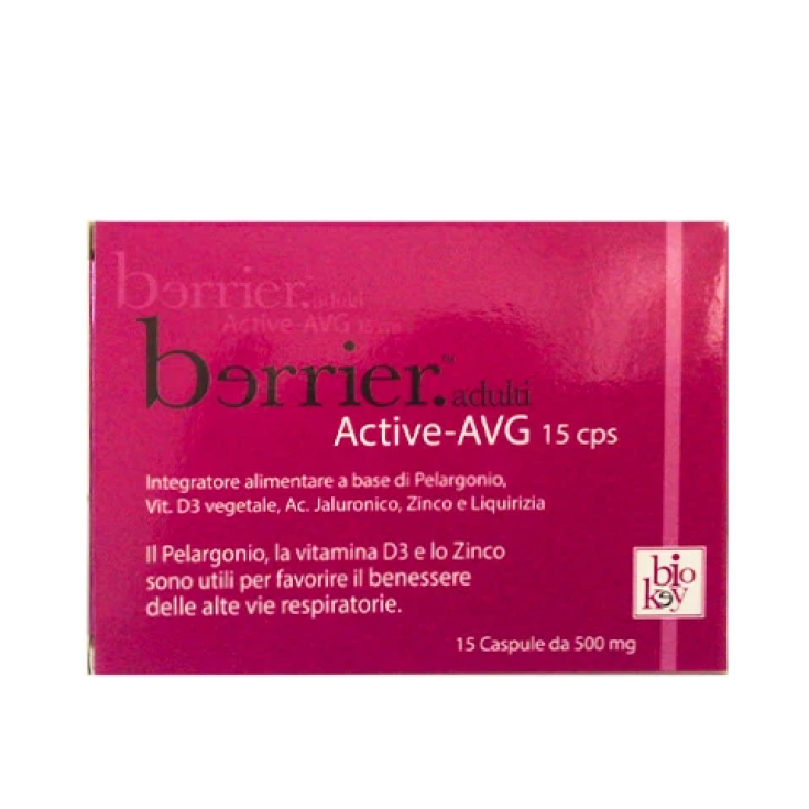 Berrier Active Avg Adults BioKey 15 Capsules