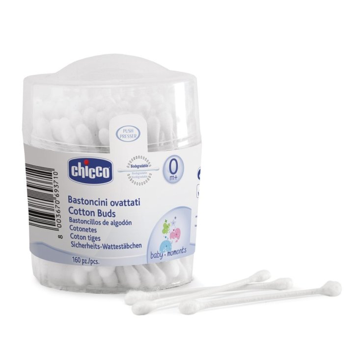 Chicco Cotton Sticks 160 Pieces