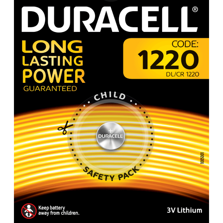 Specialty 1220 Duracell Batteries 10 Pieces