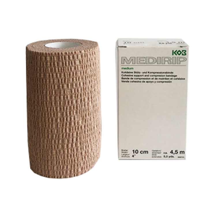 Semi-adhesive bandage 10x4,5m Medirip 1 Piece