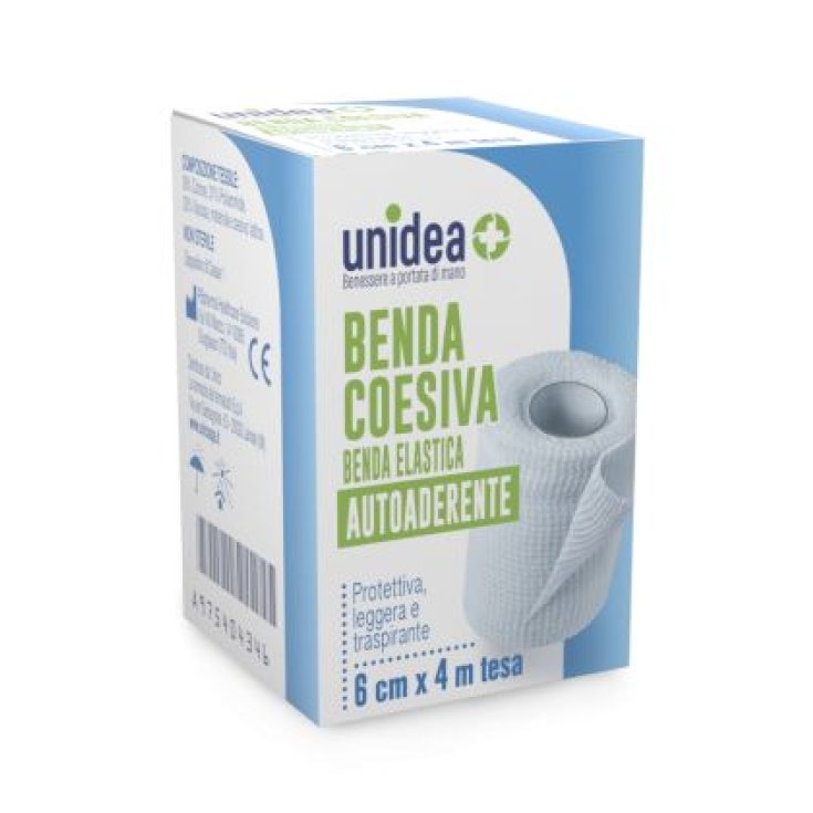 COHESIVE BANDAGE unidea 6cm x 4m