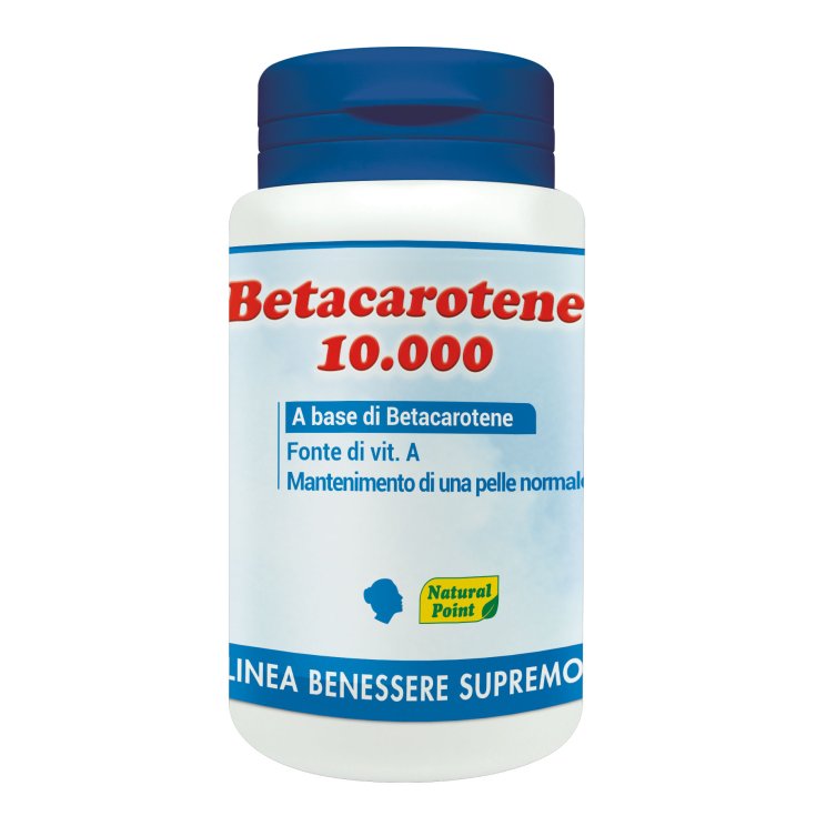 Betacarotene 10.000 Supremo Natural Point Wellness Line 80 Pearls