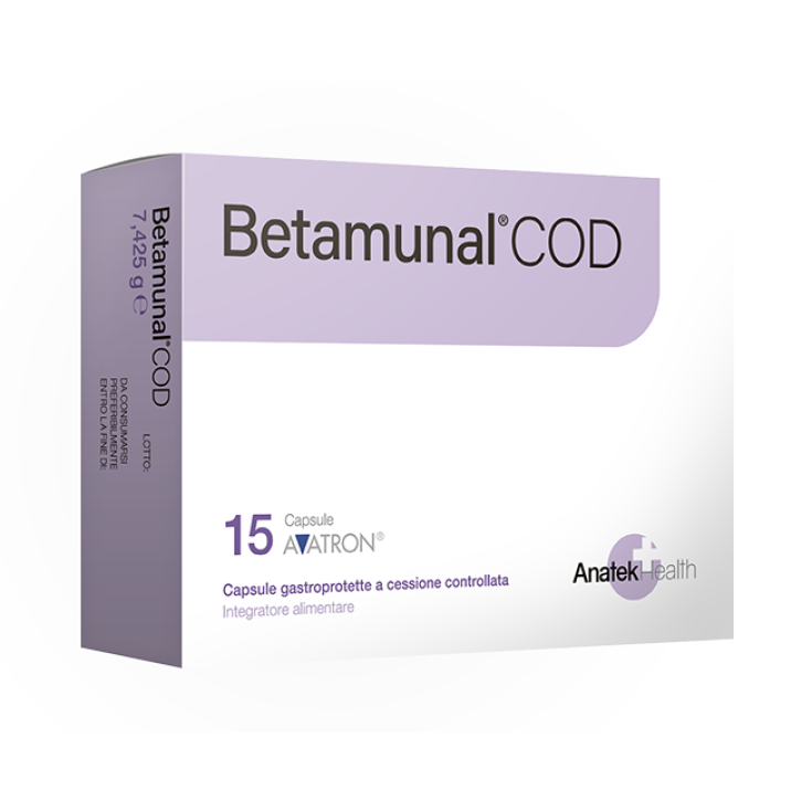 Betamunal® Cod Anatek Health 15 Capsules