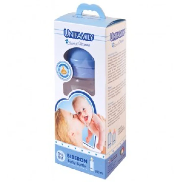 Boy UniFamily Rubber Baby Bottle 300ml
