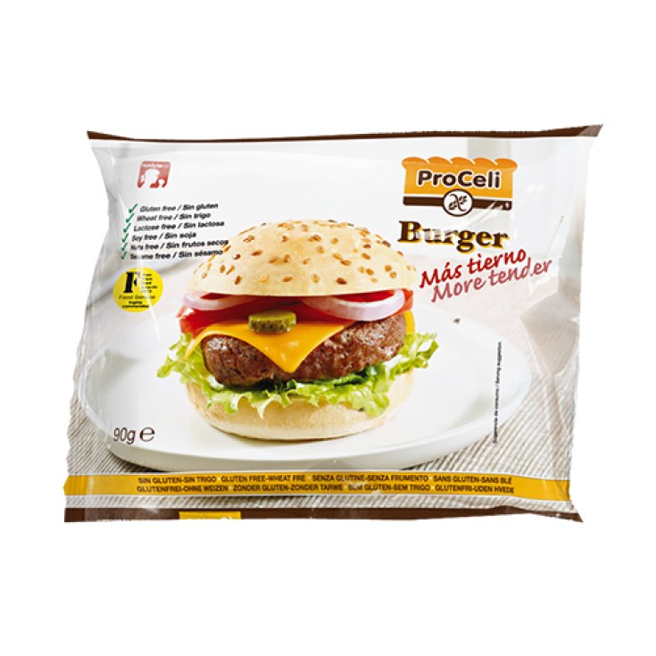 Proceli Organic Single Portion Hamburger Sandwich 90g