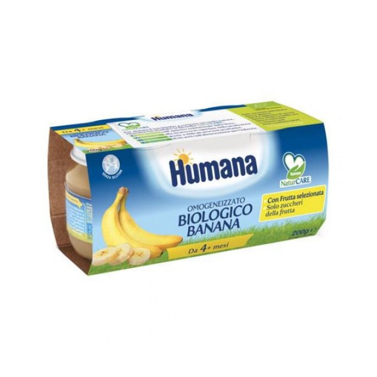 Organic Banana Humana 2x100g