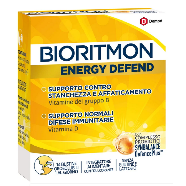 Bioritmon Energy Defend Dompé 14 Sachets