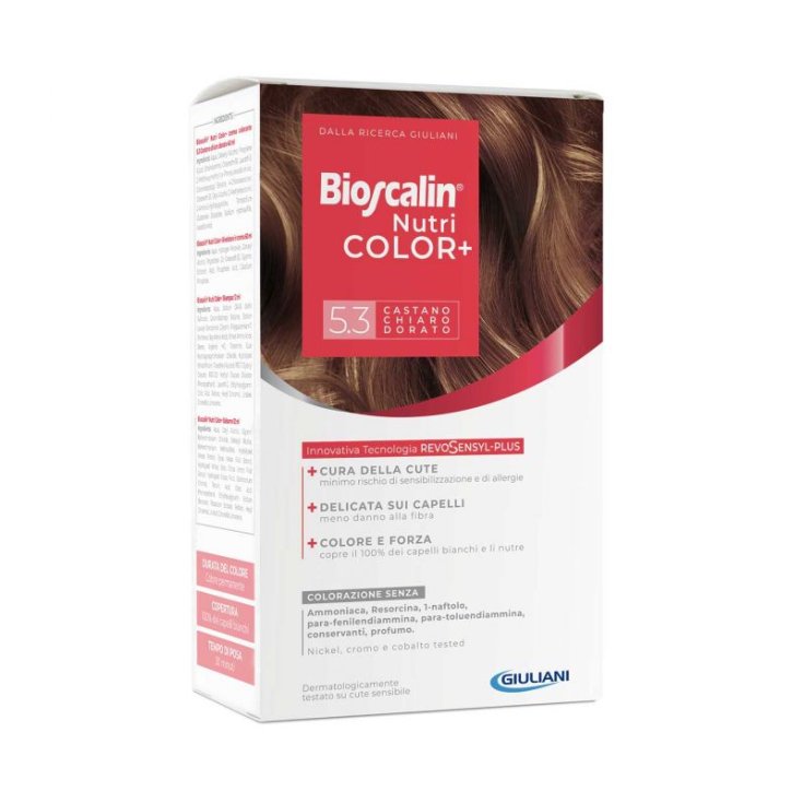 Bioscalin® NutriColor + 5.3 Giuliani Light Golden Brown 1 Kit